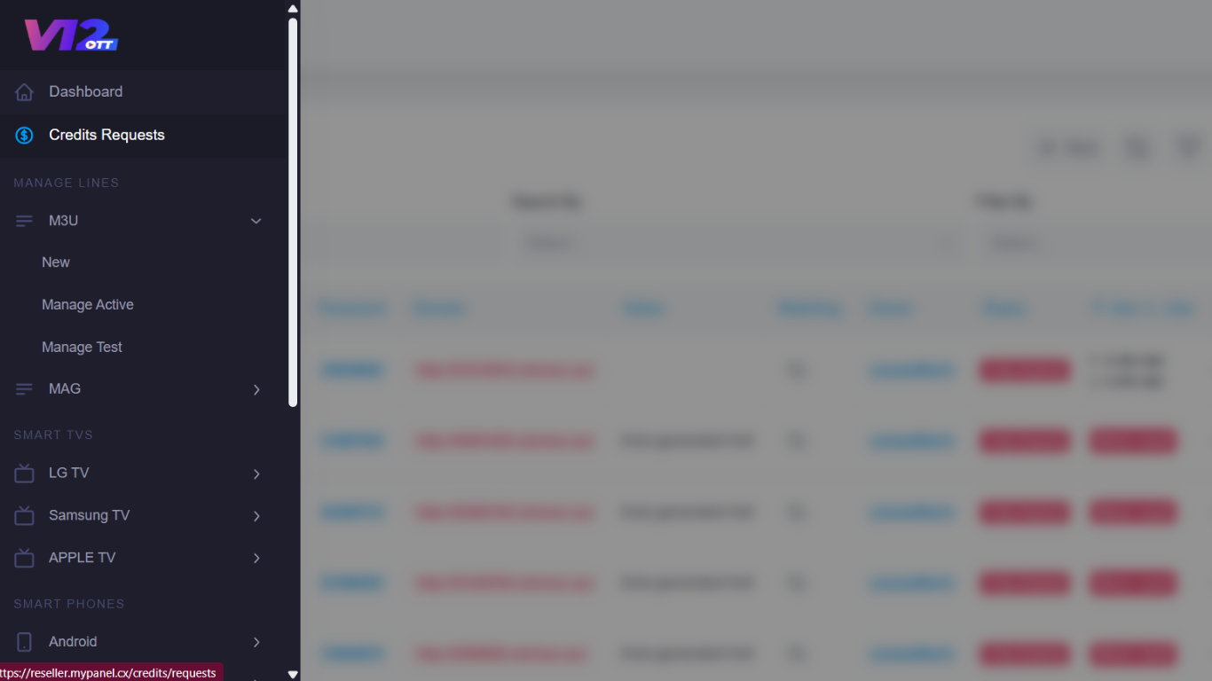 reseller v12 IPTV PANLE 2